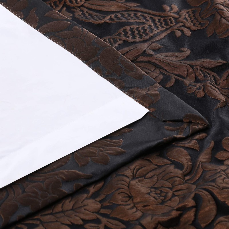 HPD Half Price Drapes Designer Damask Curtains for Room Decoration