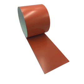 Eagle 1-24 Gauge KYNAR 500 Sheet Metal Flashing Rolls-10 FT Long-Heavy Duty-Commercial Grade-Roofing Flashing, Fascia Cover, Coping Cap-Multiple Sizes (6" x 10 FT, Terra Cotta)