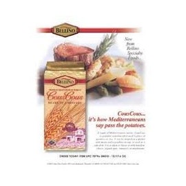Bellino - Italian Durum Wheat Couscous, (3)- 17.6 oz. Pkgs.