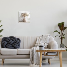 Stupell Industries Fan Plant in Vase Wall Plaque Art by Kim Allen