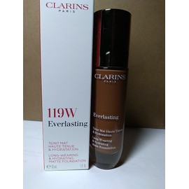 Clarins Everlasting Long Wearing & Hydrating Matte Foundation SHADE: 119W 30mL