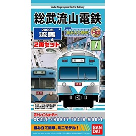 Bトレインショーティー 総武流山鉄道2000系流馬2両セット プラモデル