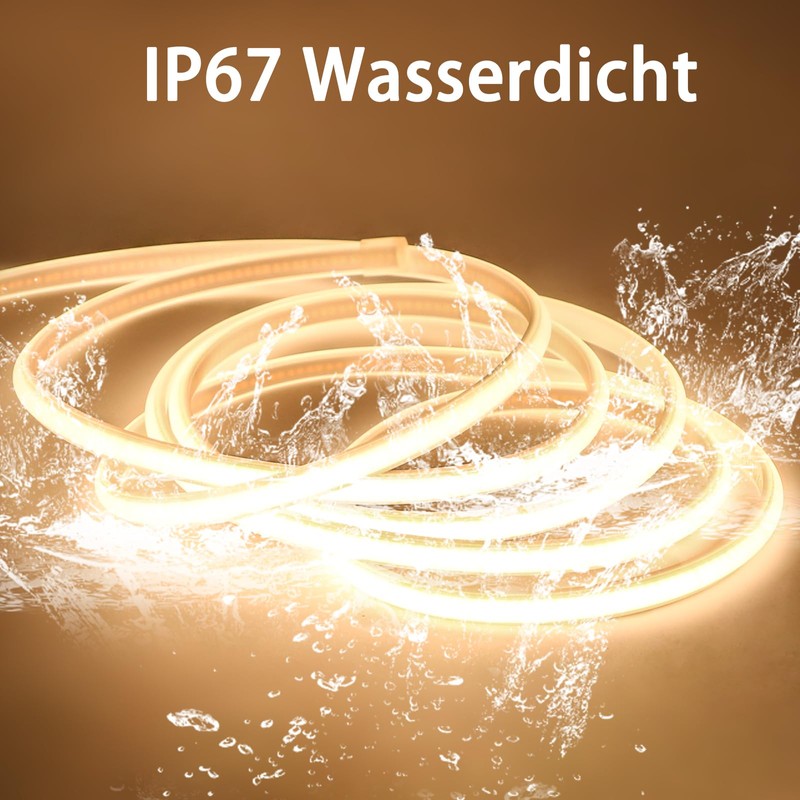 pcning 1 Metre LED Flexible Strip Light AC 230 V