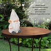 Garden Gnome Resin Structure Stable Bottom Retro Style Gnome Figurine