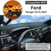 Aunginsy Car Dashboard Cover Mat Compatible with Ford Ranger 2015-2022