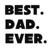 CafePress Best Dad Ever 30"x60" Absorbent, Soft Beach Towel