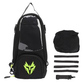 Fuel Tank Bag, Magnetic Motorcycle Tank Backpack Oxford Fabric, High Strength 4.5L Navigation Package with Large Capacity for Motorcycles (Fluorescent Yellow)