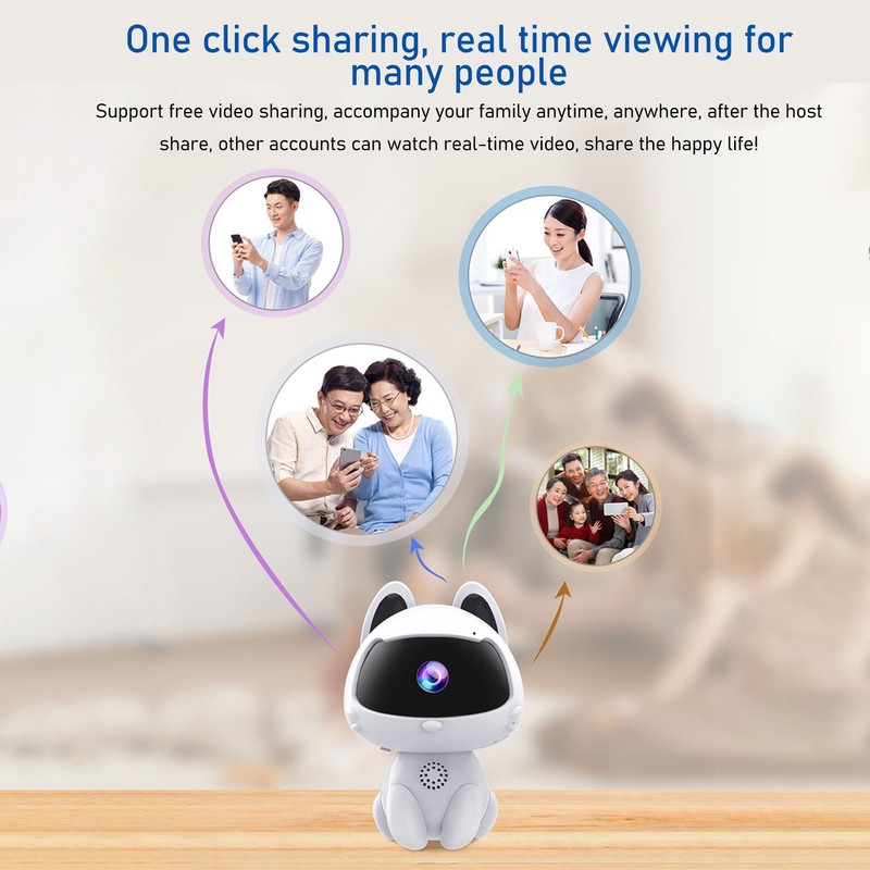 Indoor Security Camera Two Way Voice 1080P HD Night Vision