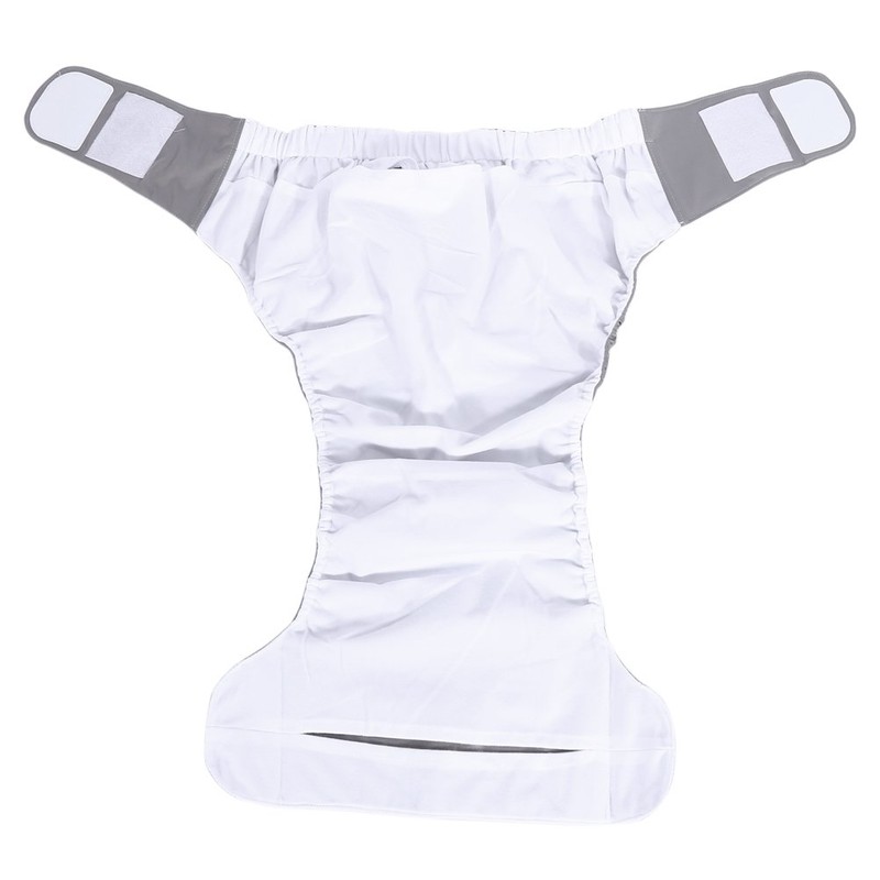 Cloth Nappies Adult - Washable Incontinence Nappy, Grey