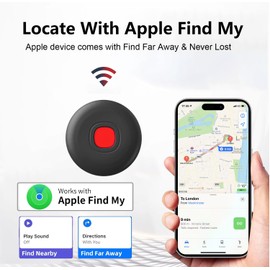 Air Tags-4 Pack,IP68 Waterproof Smart Tag Tracker,Bluetooth Luggage Tracker Works with Apple Find My APP (iOS Only) Keys Finder and Item Locator for Luggage,Backpack,Suitcases,Replaceable Battery