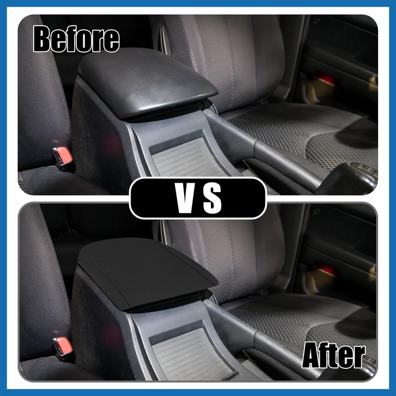A ABSOPRO Center Console Lid Armrest Cover - Car Center