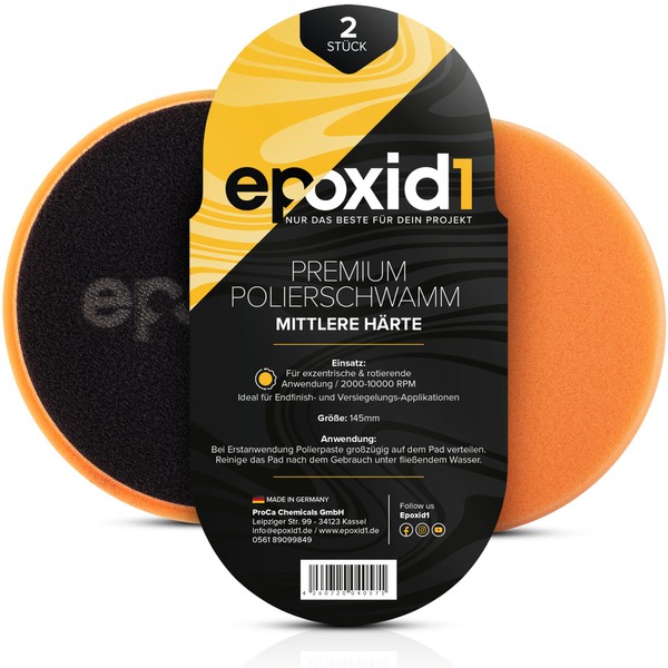 epoxid1® Polishing Pad - Set of 2 | 145 mm