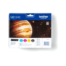 Brother LC1240 - Tintenpatrone 0.6K LC1240VALBP Multipack