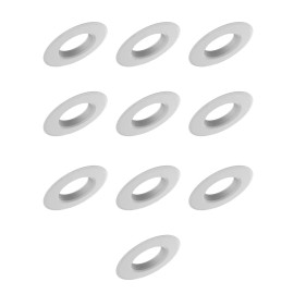 GE Lighting (10 trim rings) GE Lighting 47834 changeable Trim ring Baffle, RS6 (6 inch