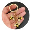 Llavero Amante De Las Abejas Abeja Panal Miel Insecto