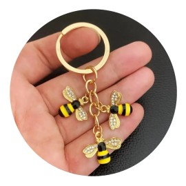 Llavero Amante De Las Abejas Abeja Panal Miel Insecto