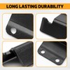 WR02X10782 Door Stop, Refrigerator Door Stop Black Universal - Ultra
