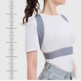 Correct posture shoulders, lower back, spine, turtle neck, bent back Band 3-Posture Correction Band-L