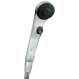 KVK ZS315TS Water-saving e-Shower nf Shower Head (Plated One-Stop) Metallic Hose