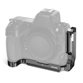 NEEWER Z8 L Plate Compatible with Nikon Z 8 Camera, Extendable Aluminum Side Plate and Anti-twist Base Plate Arca Type L Bracket Compatible with RS 2 RSC 2 RS 3 Pro Gimbals, CA041L