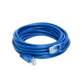 Cables Direct Online Cat5e 10FT Network Ethernet Patch Cable, 350Mhz Internet Wire, Compatible with PC, Laptop, Modem, Router, TVs, Printer Cord, Consoles for Home and Office, Blue