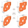 Radius Quick Jig,Router Jig,Radius Jig,Router Templates for Woodworking, ABS+High Hardness