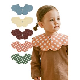 Konny Baby Bib Set, 360° Rolling, Absorbent and Quick-Drying, Simple Design, For Girls and Boys, Baby Outfit, Baby Shower Gift, Stylish, Present