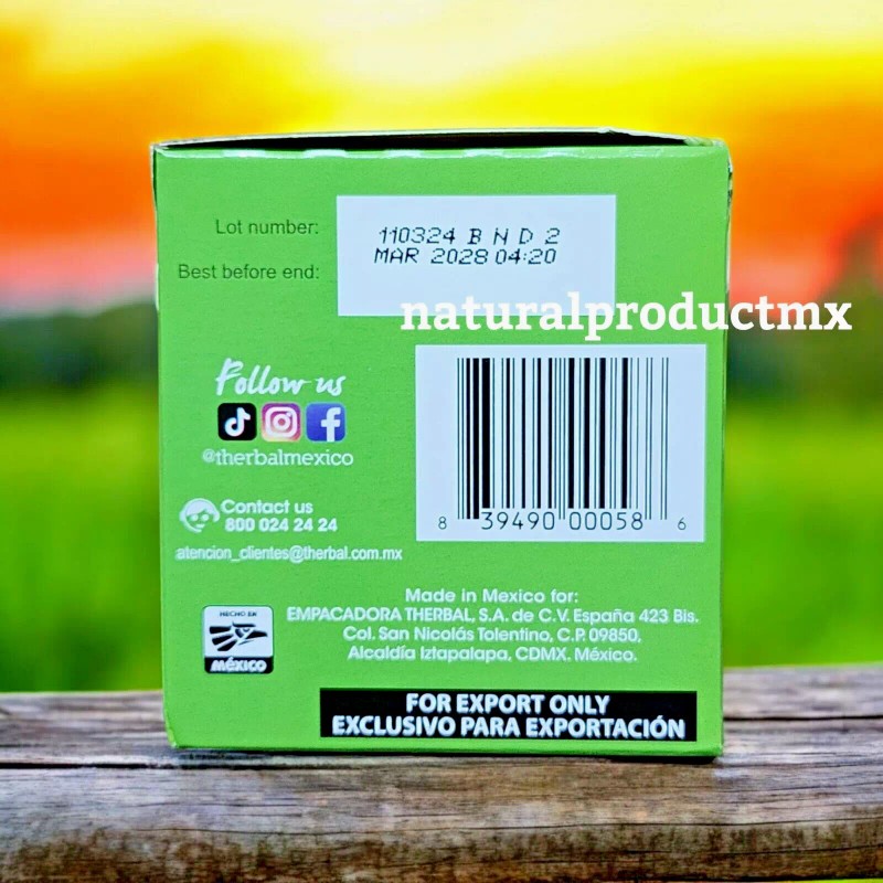 Therbal Lemongrass Tea Te de Limon Infusion Herbs 25 bags