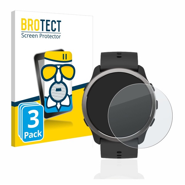BROTECT Anti-Glare Protective Glass for Suunto 5 Peak (Pack of