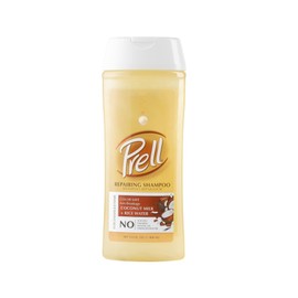 Prell Coconut Milk + Rice Water Color Safe Anti-Breakage Repairing Shampoo for Damaged Hair, 13.5 fl.oz (Pack of 6)