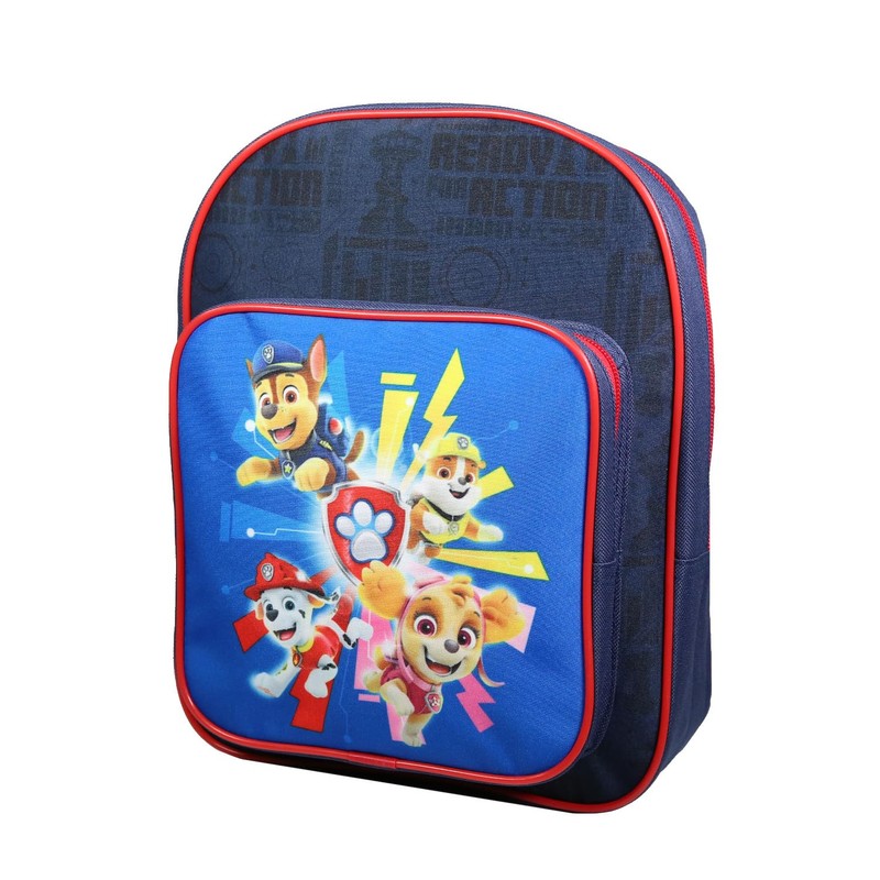 BAGTROTTER Pat'Patrouille Backpack 31 cm with Nursery Bag Blue, blue