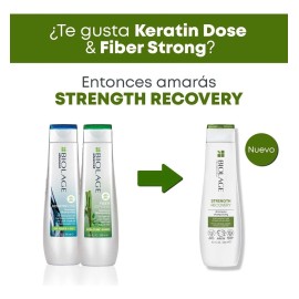 Shampoo Reparador Vegano Strength Recovery 1l | Biolage