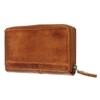 Chiemsee Genuine Leather Cognac Women's Purse 020473, Cognac