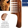Giorgio G59 Large Coarse Hair Detangling Comb, Wide Teeth for