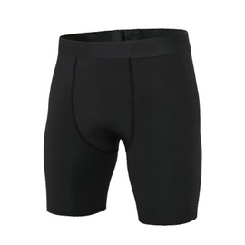 Niksa 1/3 Pack Men's Compression Shorts, Quick-Drying Base Layer Underpants, Tights, Short, High Quality, Black (1-pack)