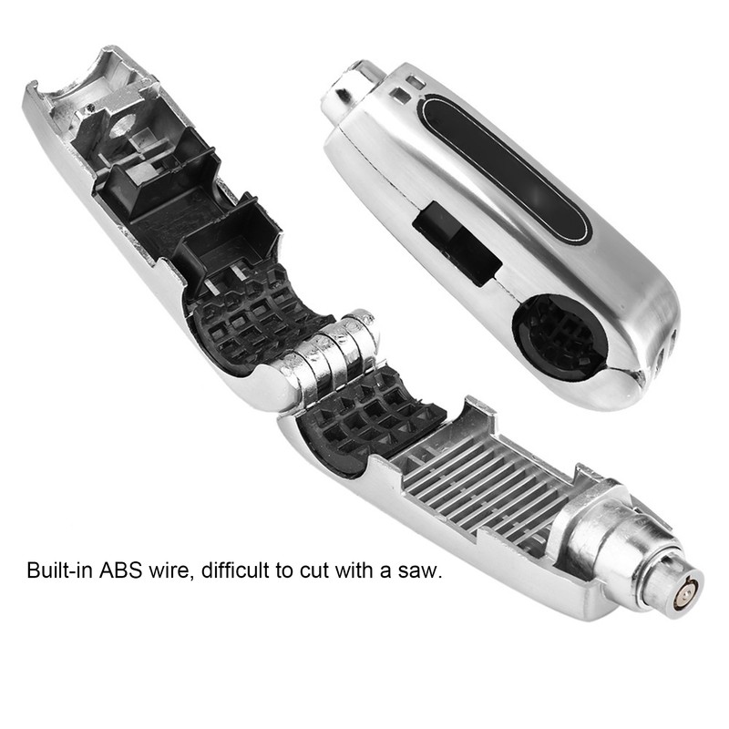 Universal Motorcycle Handlebar Brake Lever Lock Throttle Grip Anti Theft