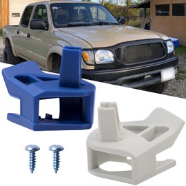 Marker Lights Hold in Clips Kit Fit for 2001-2004 Toyota Tacoma Front Left and Right Includes Screws Direct Replacement Drivers Passenger Side Automotive Side Marker Light Assemblies Blue White 2PCS