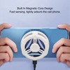 Phone Cooler Good Heat Dissipation Quick Cooling Magnetic Aluminum Rechargeable