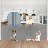Reinforced 42" Extra Tall X 120" Extra Wide Retractable Dog