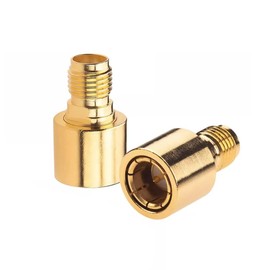 DC-12GHz SMA Male Quick Push-on to SMA Female RF Adapter Plug Jack Testing (2PCS)
