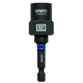 Bolt-Grip 1859107 Irwin Tools Impact Performance Series Bolt Grip Bolt Extractor with 3/8-Inch Square Drive with 1/4-Inch Hex Adapter