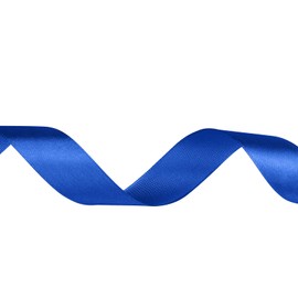 Blue Satin Ribbon 1 Inch x 25 Yards, Solid Color Royal Blue Fabric Satin Ribbon for Gift Wrapping, Crafts, DIY Bows, Wreath, Wedding Birthday Party Decoration Sewing Projects