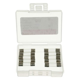 BOJACK 5x20 mm 2A 2 amp 125V 125 Volt 0.2x0.78 Inch F2AL125V Fast-Blow Glass Fuses (Pack of 10)