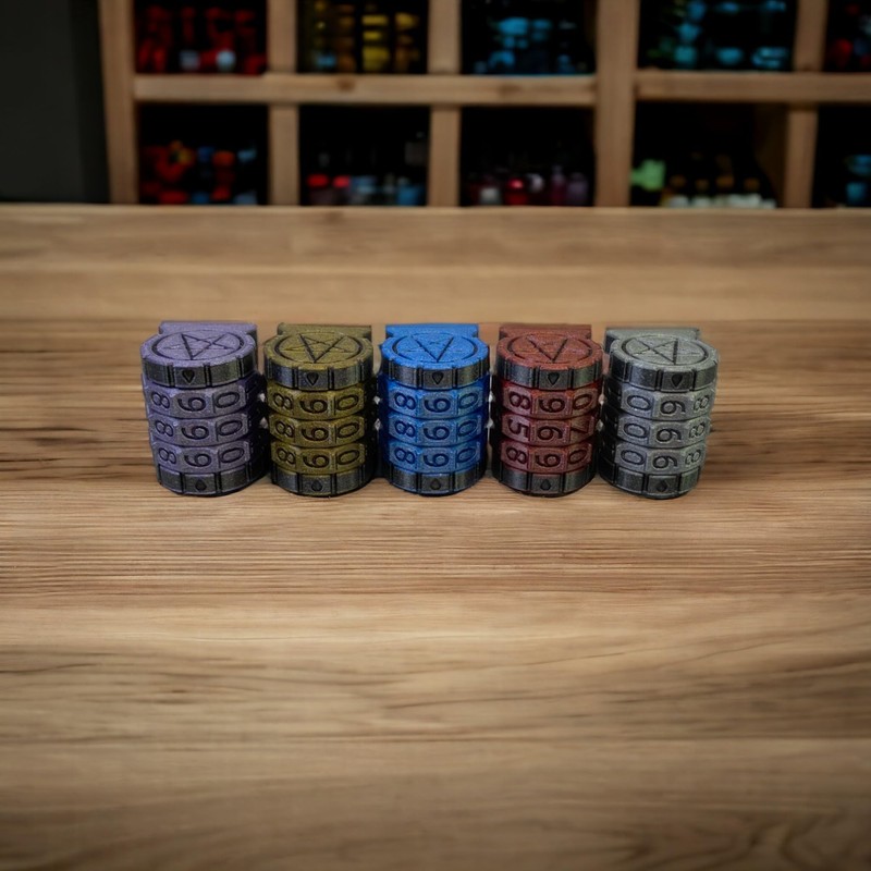 Life Counter Game Counter Health Tracker for Board Game, RPG