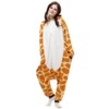 Fzhzcos Animal Onesies Adult Giraffe Costumes One Piece Pajamas for
