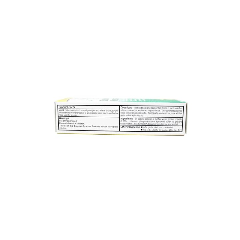 Ayr Gotas nasales salinas, 1.69 oz