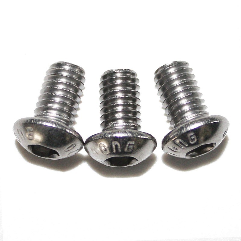 ISO 7380 Oval Screws with I-6 Point A2 Stainless Steel