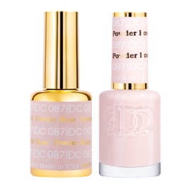 DND Gel Polish Set, Beige Nude Collection, UV/LED GelPolish and Air Dry Nail Lacquer, Matching Chip-Free Polish Duo, 0.6 Fl Oz Each