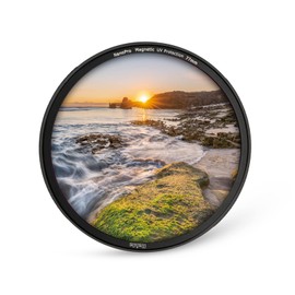 Haida NanoPro Waterproof Scratch Resistant Magnetic UV Filter Protection Multi-Coated Ultraviolet Filter with Adapter Ring (72MM)