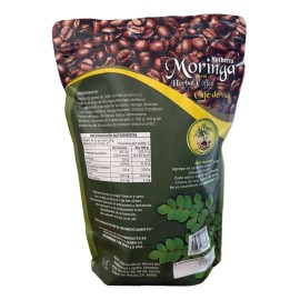 Moringa Herbal Coffee Bolsa 22 Sobres Café Stevia Reishi Vid                                                                                          